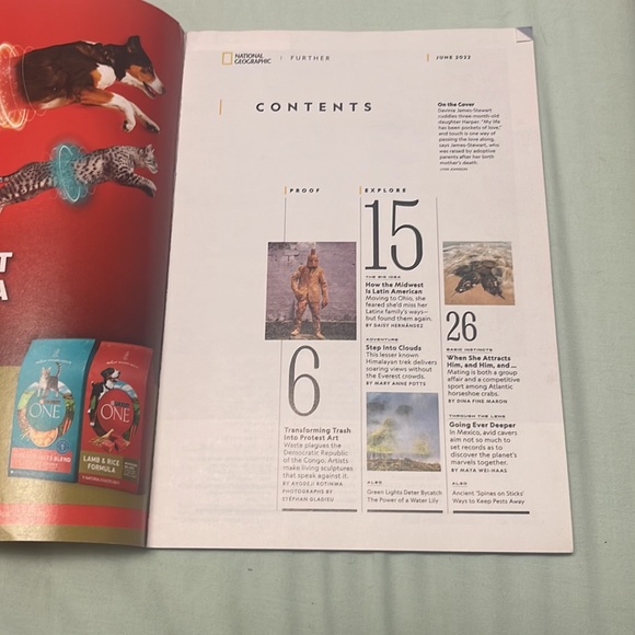 National Geographic Magazine June 2022 The Power of Touch - Picture 4 of 16